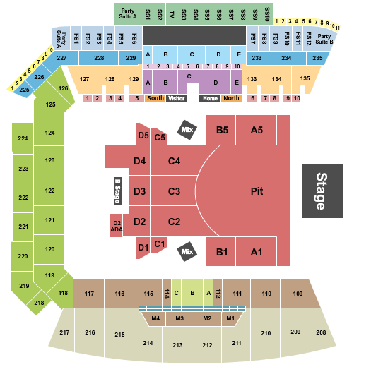 BMO Stadium Twenty One Pilots Seating Chart